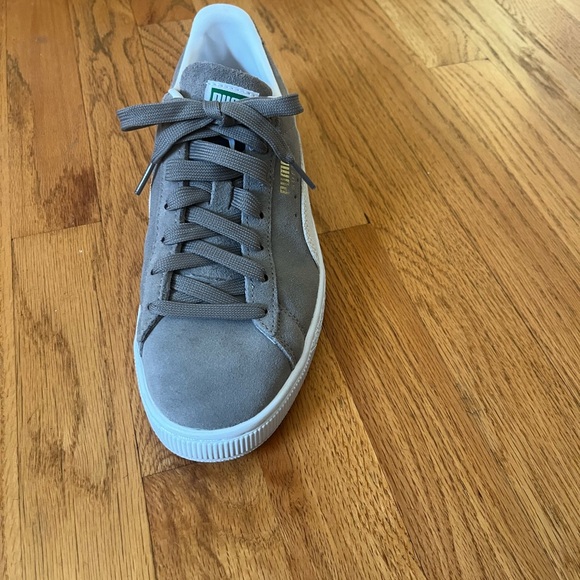 New in Box Puma Suede Classic XXI steel gray size 10 womens (size 8 mens) - Picture 6 of 12
